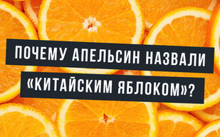 Почему апельсин назвали «китайским яблоком»? Почему апельсин назвали «китайским яблоком»?